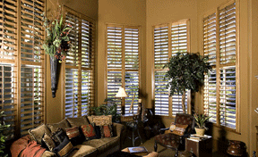 wooden shutters